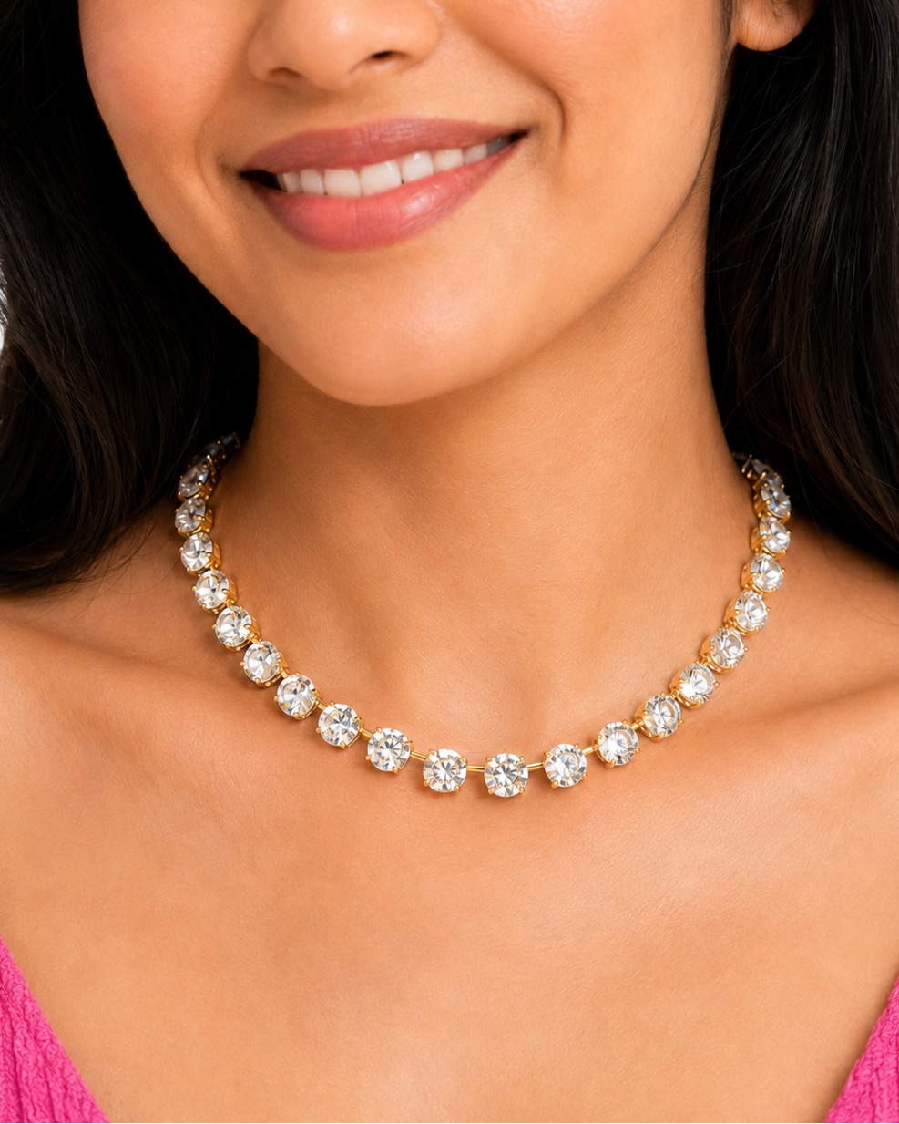 Crystal Clear- SHIMMER STRAND 8mm