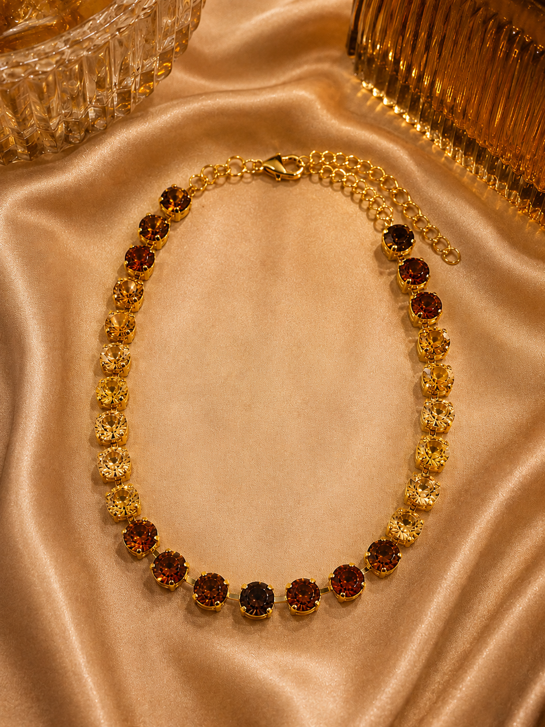 Crème Brûlée- SHIMMER STRAND 8mm