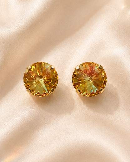 Creme Brulee Gummy Gem Studs- 12mm