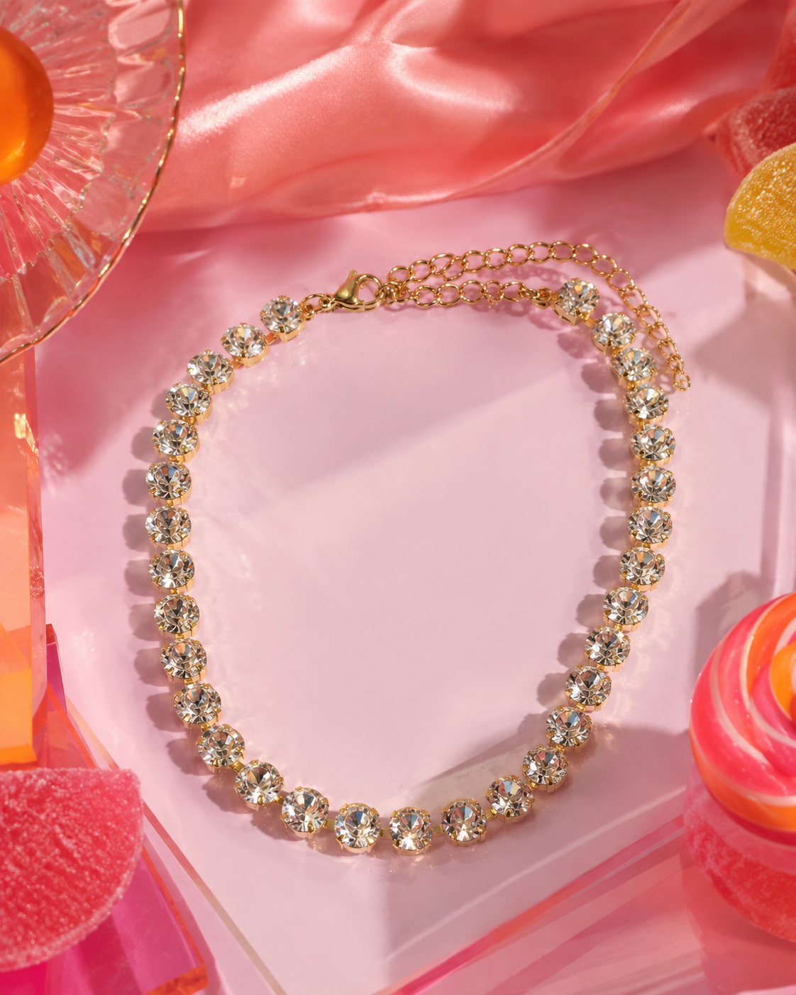 Crystal Clear- SHIMMER STRAND 8mm