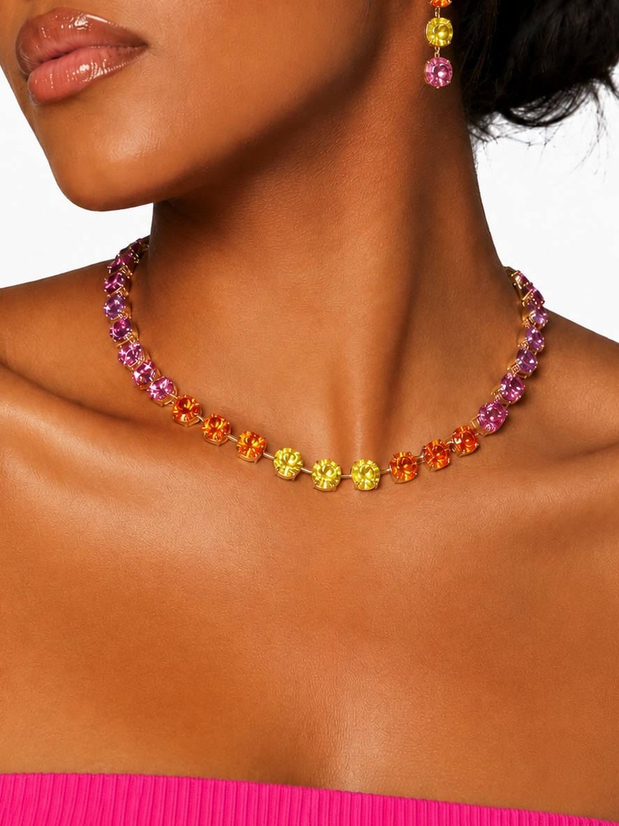 JUICY SUNSET- SHIMMER STRAND 8mm