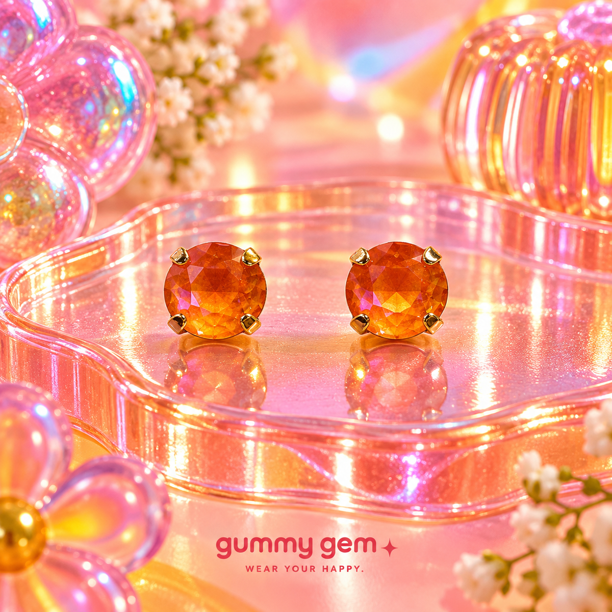 Marmalade Studs- 8mm