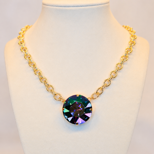 Midnight Reef Statement Necklace- 27mm