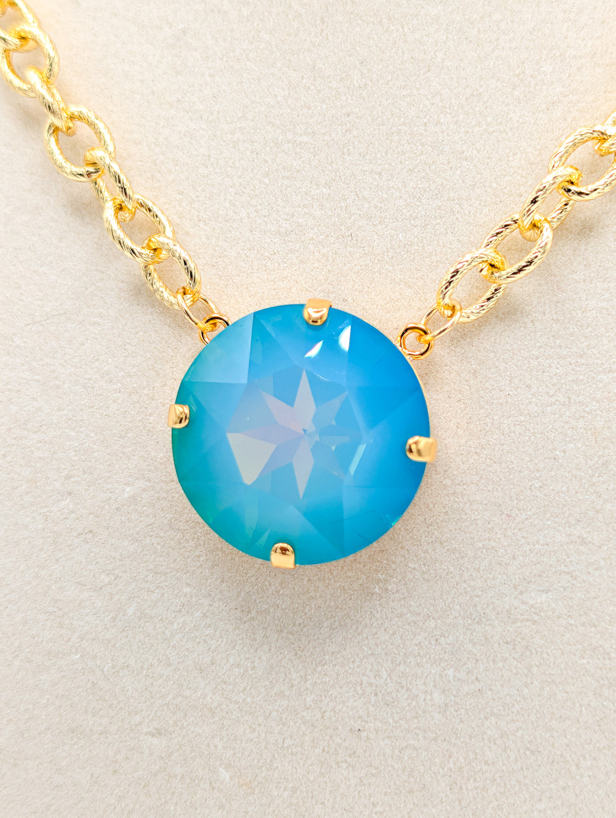 Blue Dream Statement Necklace- 27mm