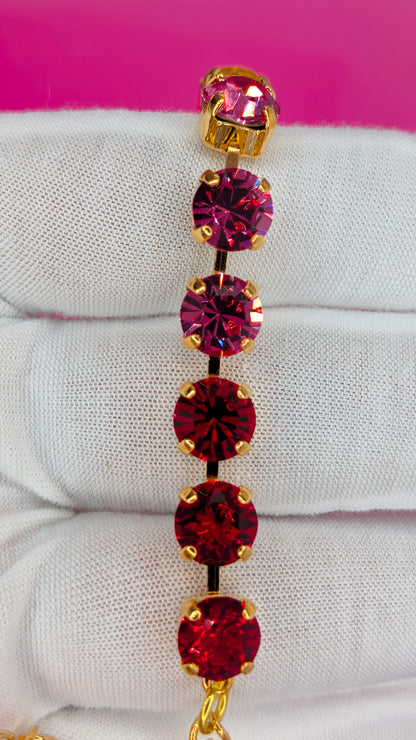 Juicy Sunset- Shimmmer Strand Bracelet