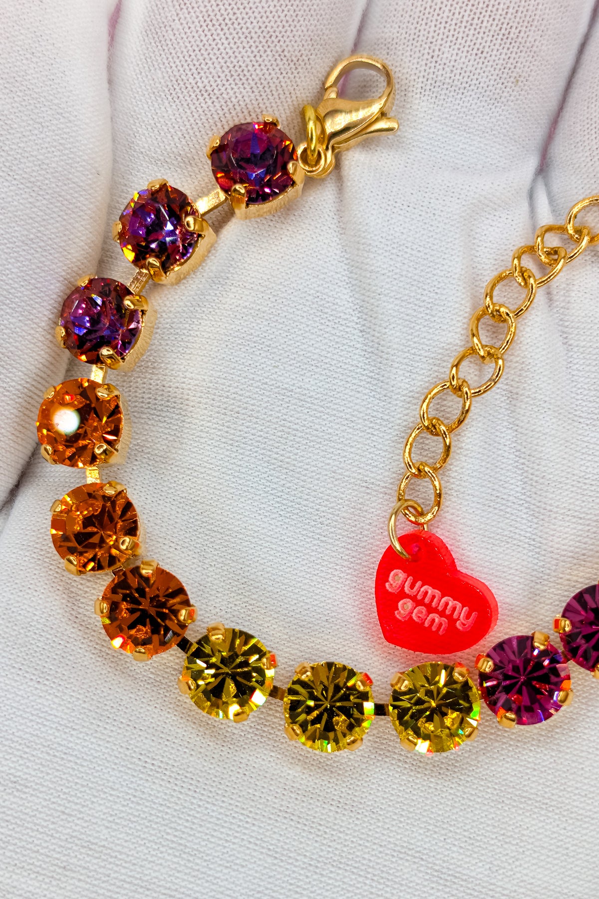 Juicy Sunset- Shimmmer Strand Bracelet
