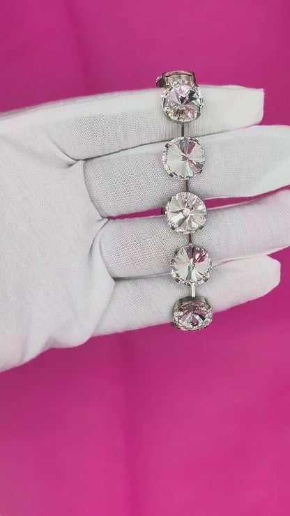 Crystal Clear- Shimmmer Strand Bracelet