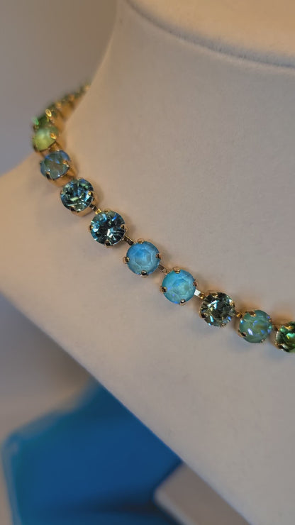 SEA GLASS- SHIMMER STRAND 8mm
