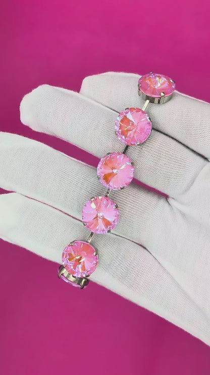 Peach Fizz- Shimmer Strand Bracelet