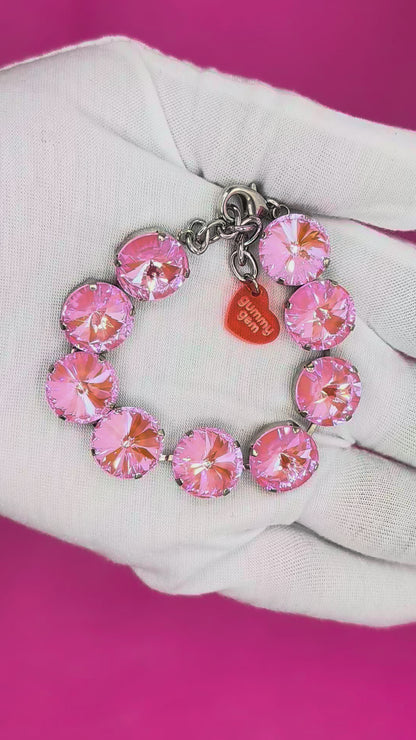 Peach Fizz- Shimmer Strand Bracelet