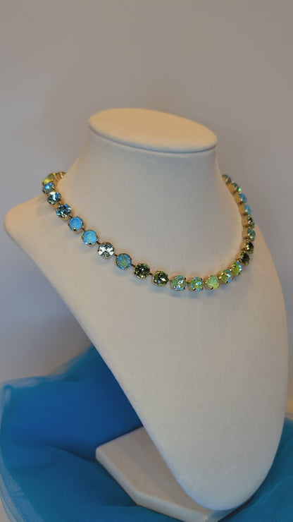 SEA GLASS- SHIMMER STRAND 8mm