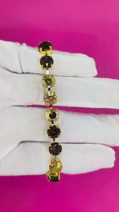 Crème Brûlée- Shimmmer Strand Bracelet