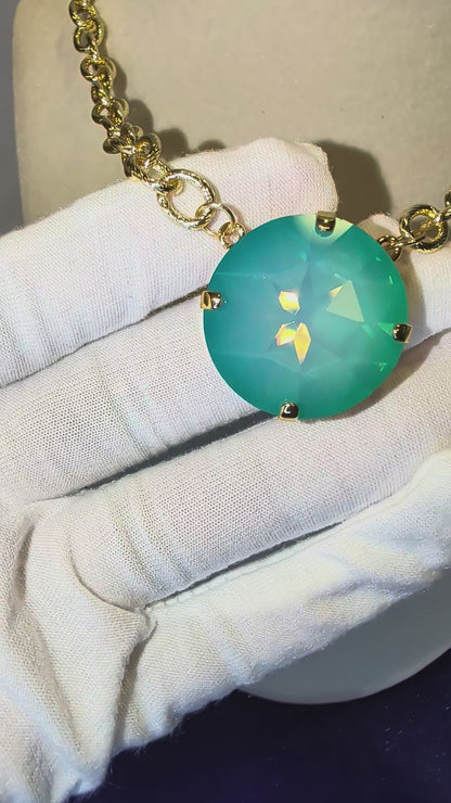 Blue Dream Statement Necklace- 27mm