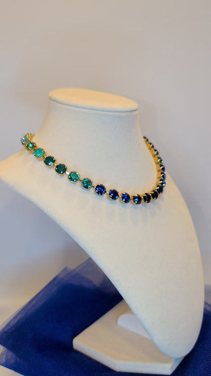 Midnight Reef- SHIMMER STRAND 8mm