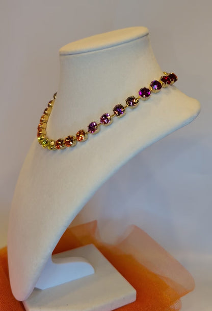 JUICY SUNSET- SHIMMER STRAND 8mm