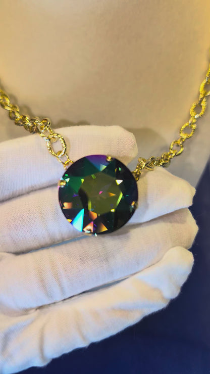 Midnight Reef Statement Necklace- 27mm