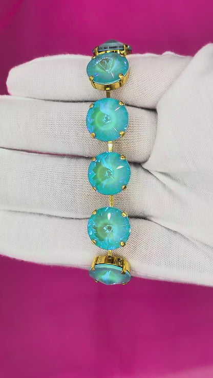 Sea Glass- Shimmmer Strand Bracelet