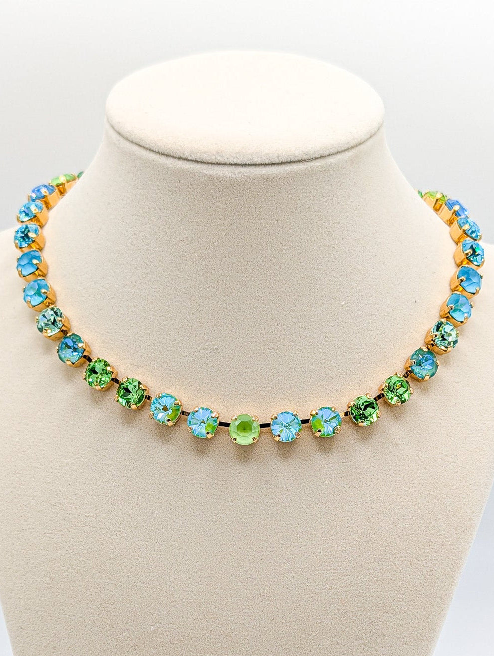 SEA GLASS- SHIMMER STRAND 8mm