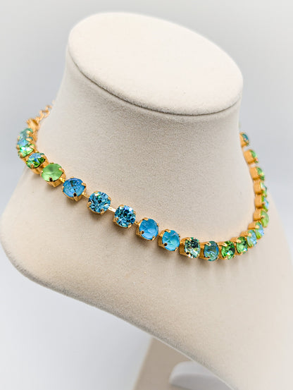 SEA GLASS- SHIMMER STRAND 8mm